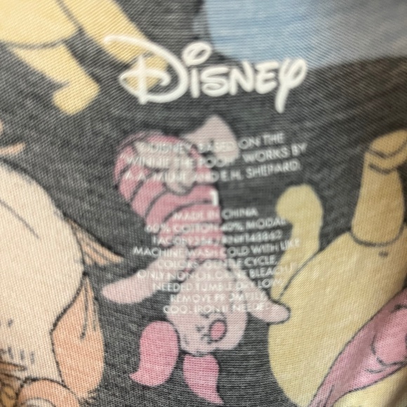 Disney Winnie the Pooh Classic V-Neck Top Size 1X (14-16) - Picture 7 of 7
